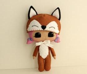 Peek-a-Boo Fox pdf Pattern