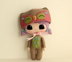 Peek-a-Boo Owl pdf Pattern